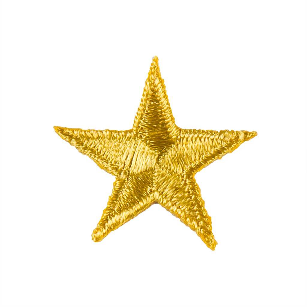 Eclipse Martial Art Supplies sporting goods Yellow Iron-On Star Patches - 10 Pack Martial Arts Karate