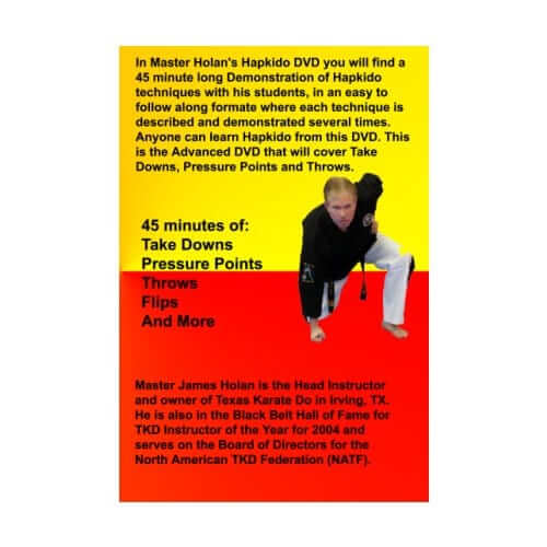 EclipseMartialArtsSupplies sporting goods Hapkido Training  DVD With James Holan Vol 2