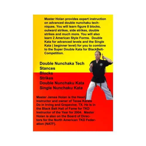 EclipseMartialArtsSupplies sporting goods Double Nunchaku Forms Kata Training by James Holan