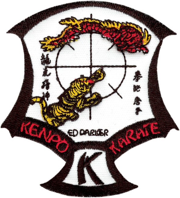 EclipseMartialArtsSupplies sporting goods IKKA Crest Patch 5 inch Kenpo Karate patch