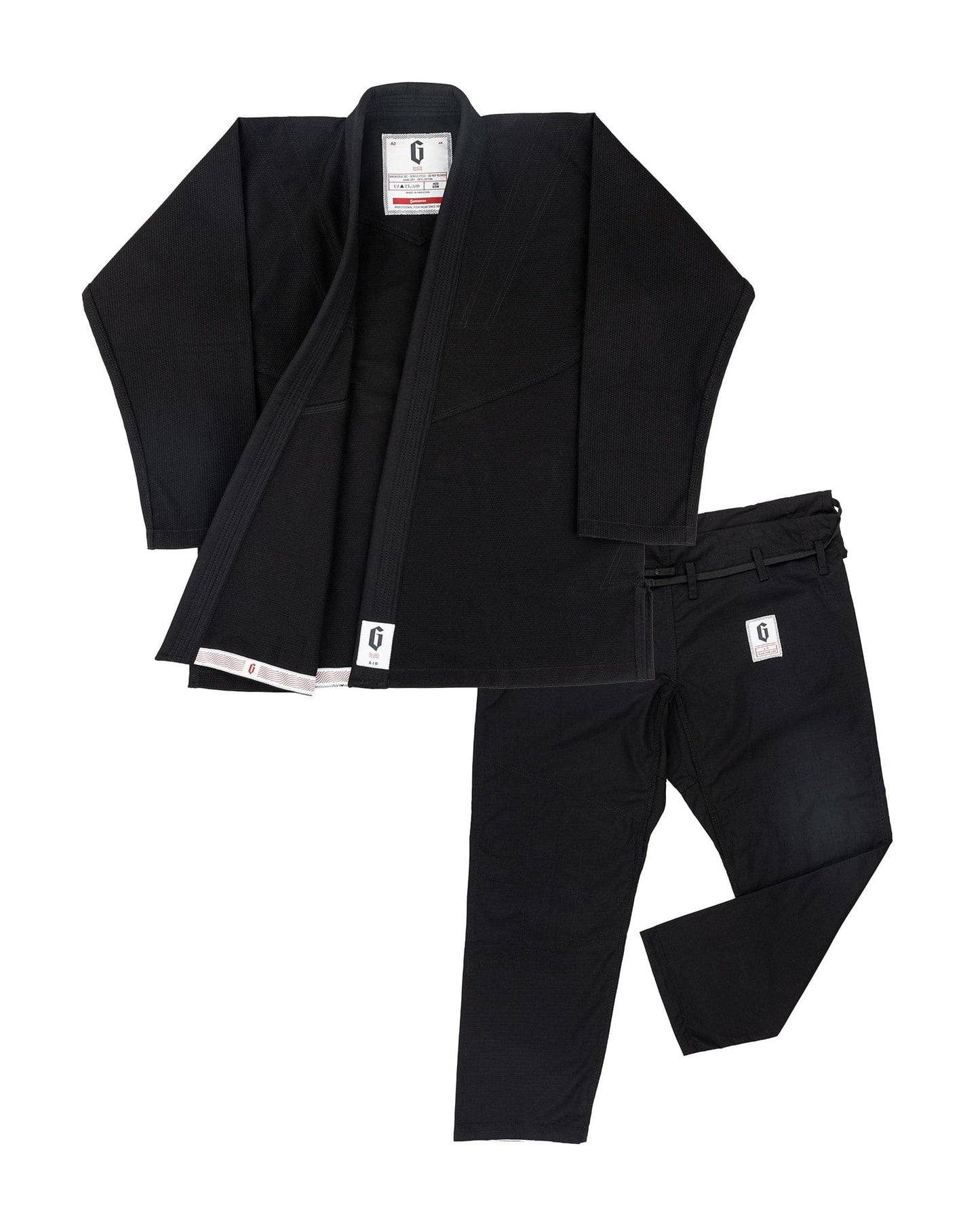 EclipseMartialArtSupplies sporting goods Black / A0 Gameness Men's Air Gi 3.0 BJJ Brazilian Jiu jitsu