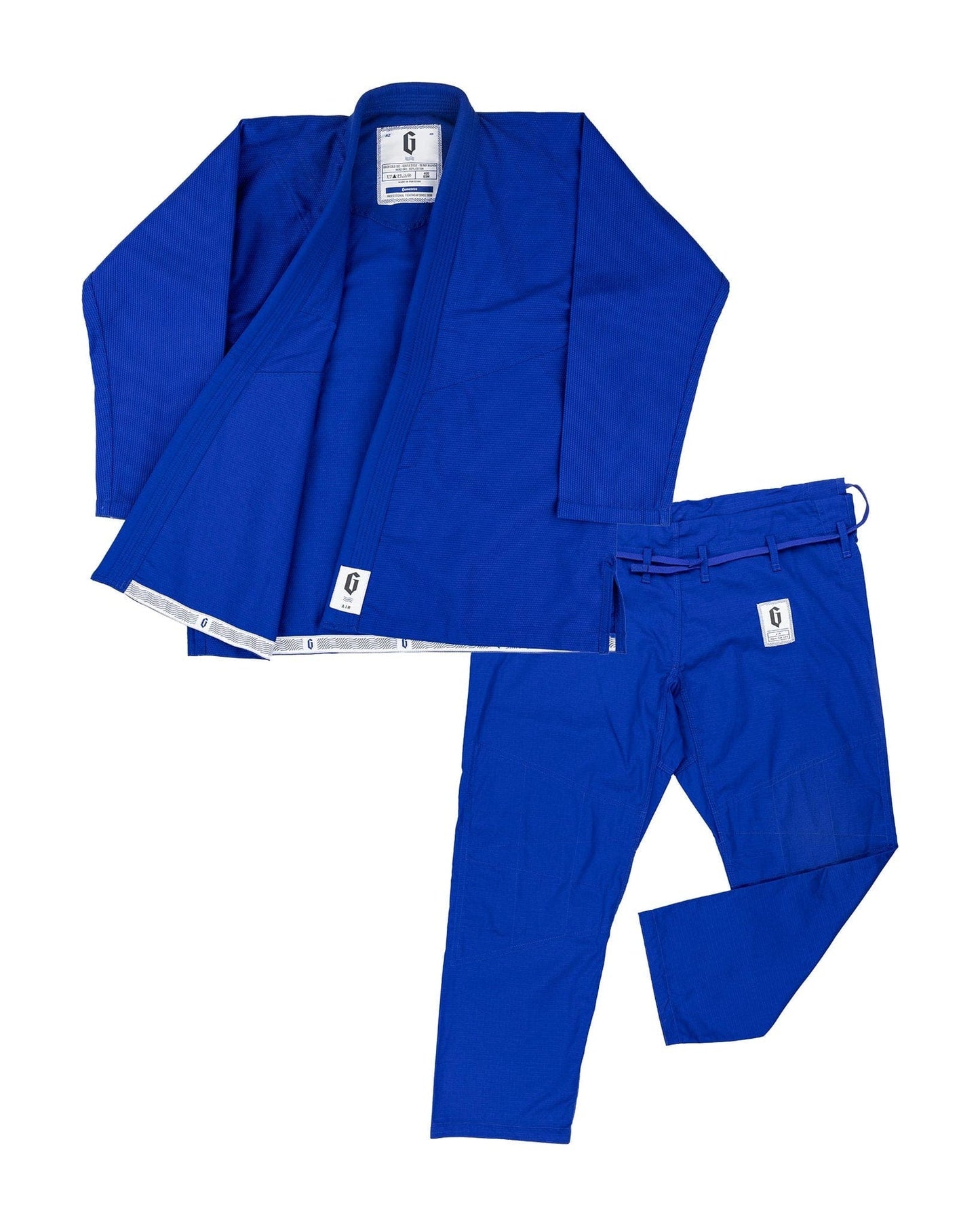 EclipseMartialArtSupplies sporting goods Blue / A0 Gameness Men's Air Gi 3.0 BJJ Brazilian Jiu jitsu