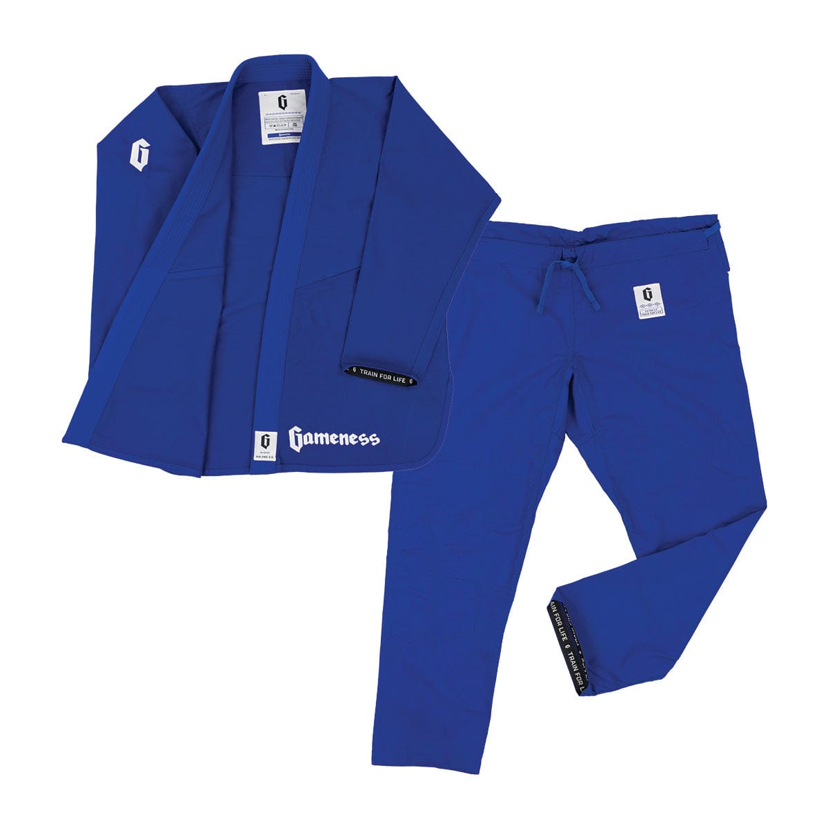 EclipseMartialArtSupplies sporting goods Blue / A0 GAMENESS MENS AIR PRO GI 3.0 BJJ Brazilian Jiu jitsu