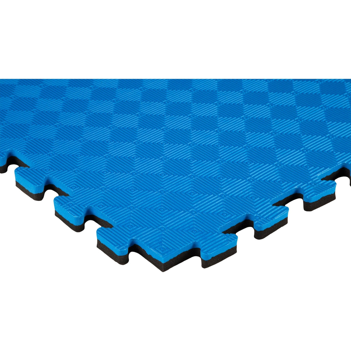 Fitvids Tumbling Mats Black/Blue ProForce Deluxe Reversible Jigsaw Mat 40 inch x 40 inch 9 pack