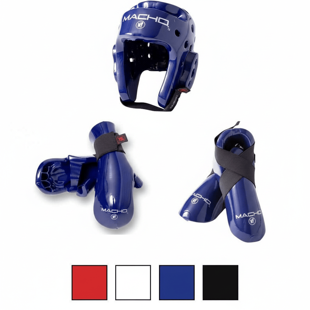Macho sporting goods Macho Dyna Combo Karate Sparring Gear Set