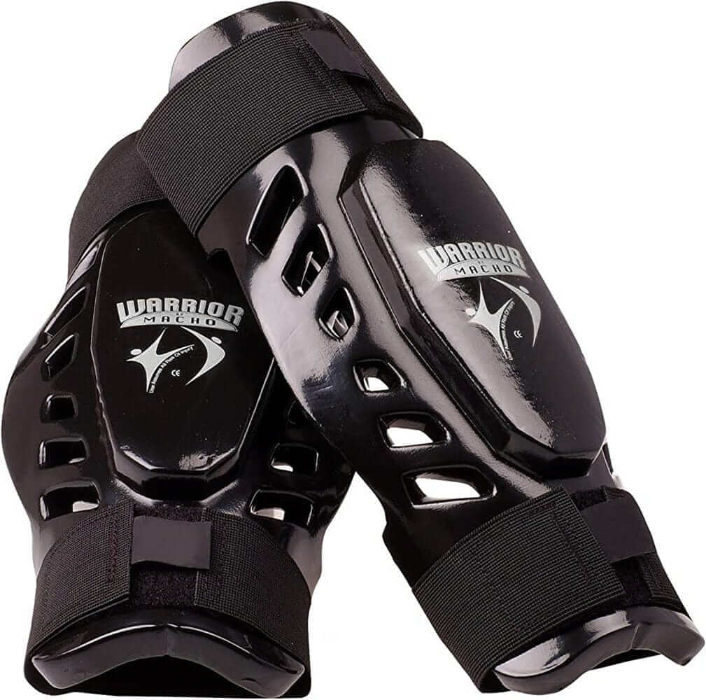 Macho sporting goods Black / medium Macho Warrior Karate Sparring Shin Guards