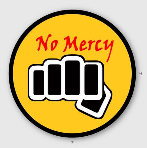 Cobra Kai Patch Set Iron on 9 inch Cobra 4 inch no mercy