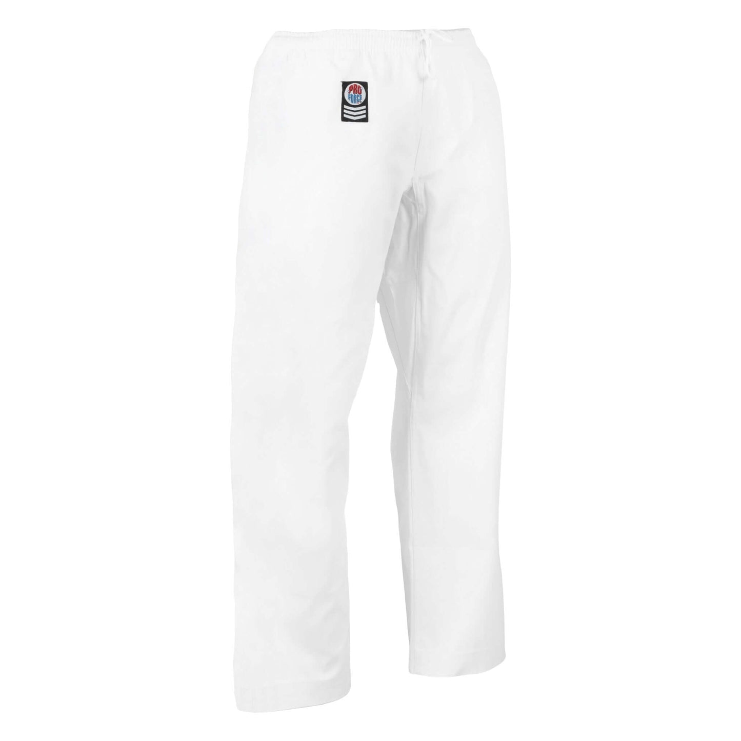 ProForce sporting goods 0 child small ProForce Gladiator 8 oz. Combat Pants 55/45 Blend with Pocket White