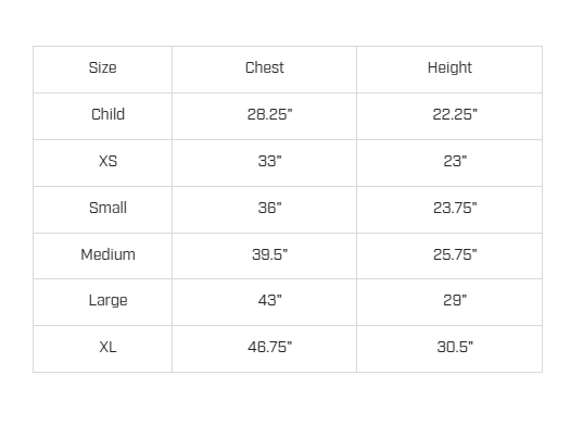 ProForce Sporting Goods TKD STUDENT CHEST PROTECTOR Reversible Red-Blue