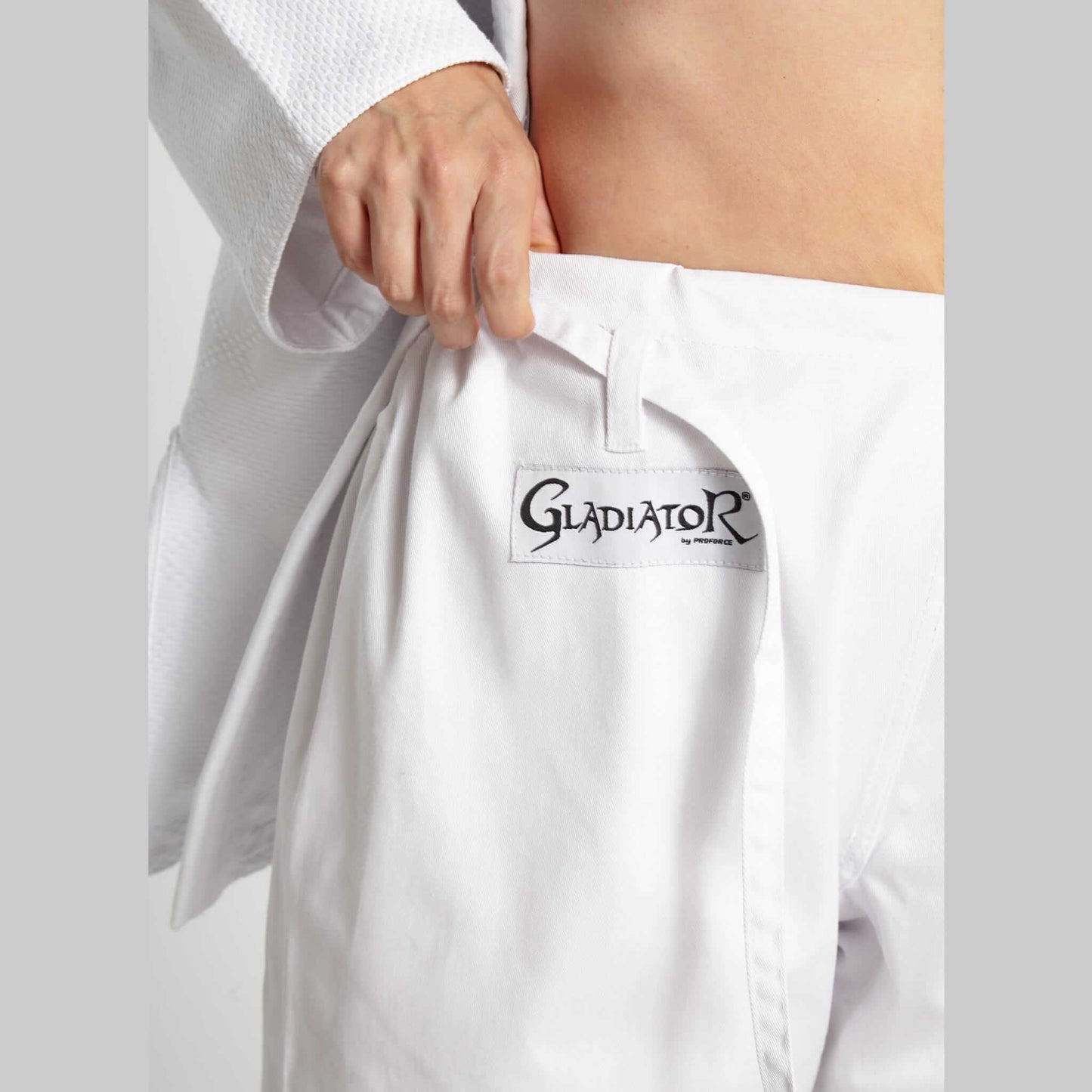 ProForce sporting goods ProForce Gladiator Judo Uniform Traditional Drawstring Black