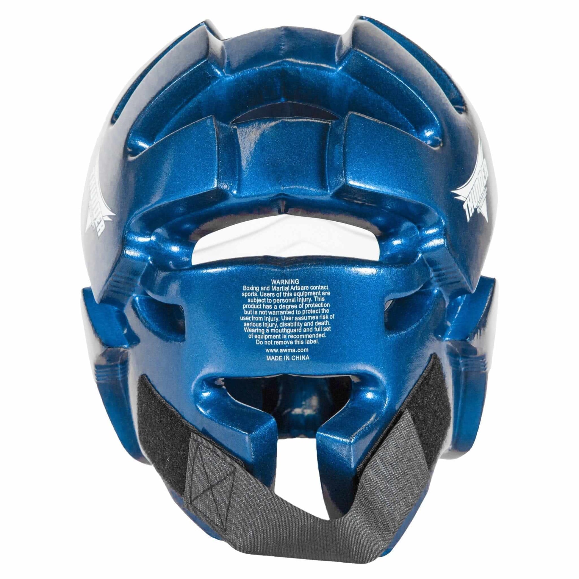 ProForce sporting goods ProForce Lighting 5 Piece Sparring Gear Combo Set BLUE Full head  face mask