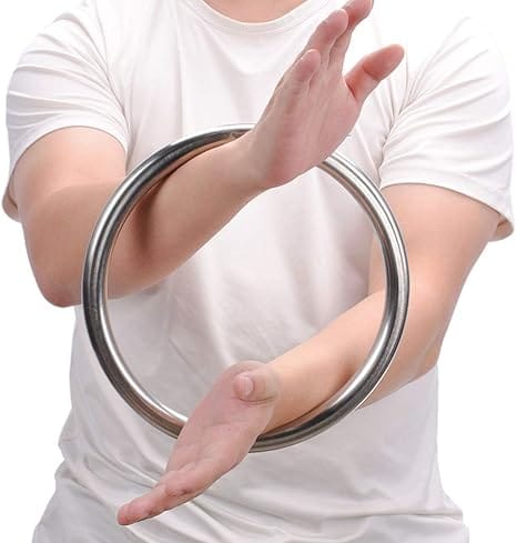 ProForce sporting goods Wing Chun Large Stainless Ring Kung Fu Self Defense