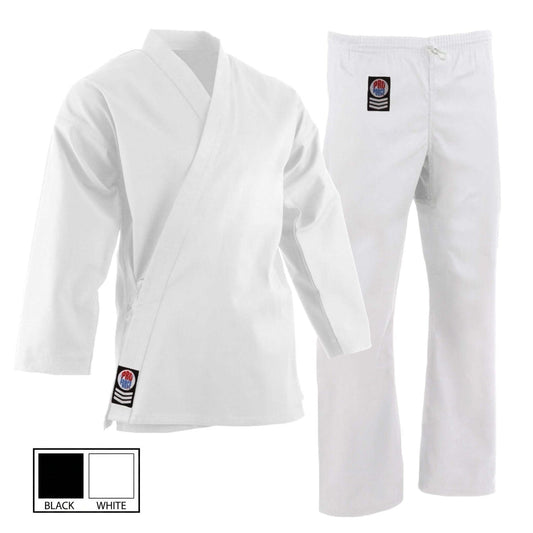 ProForce sporting goods ProForce Gladiator 7.5 oz Karate Uniform - Blend White