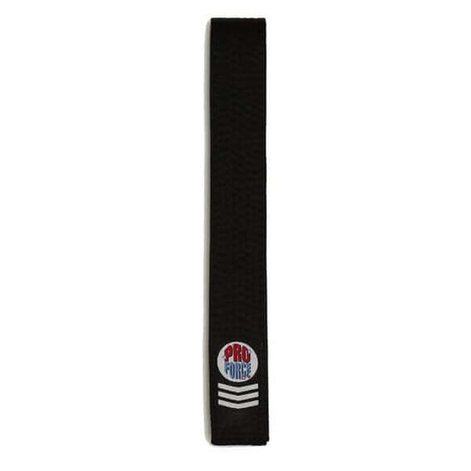 ProForce sporting goods 2 child large ProForce IV 2 inch Double Wrap Black Karate Belt