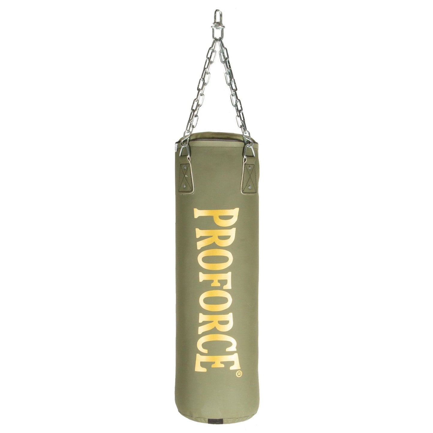 proforce Sporting Goods 50 lbs / green/gold ProForce Ultra Plus Heavy Bag 50 lb boxing kickboxing bag