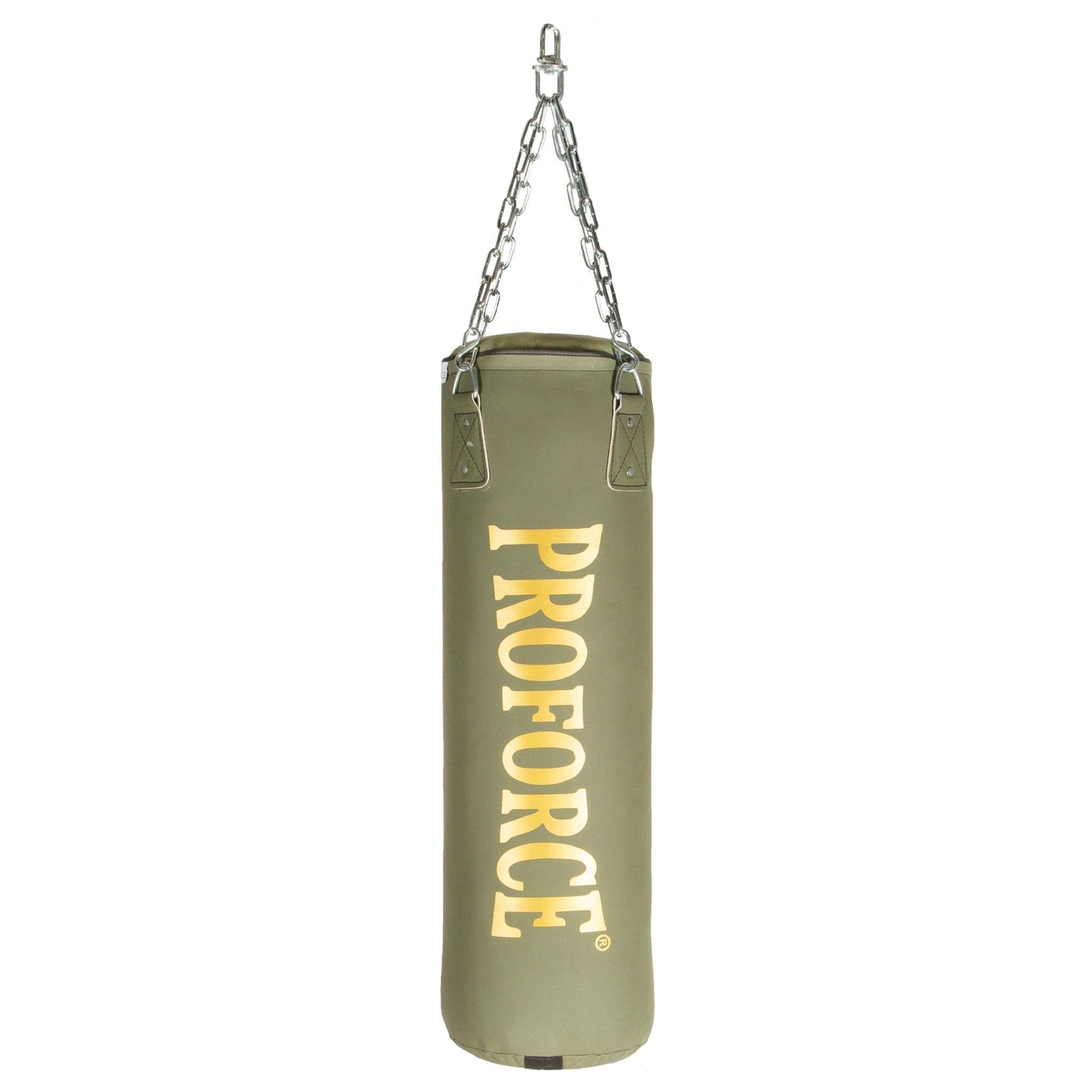 proforce Sporting Goods 50 lbs / green/gold ProForce Ultra Plus Heavy Bag 50 lb boxing kickboxing bag