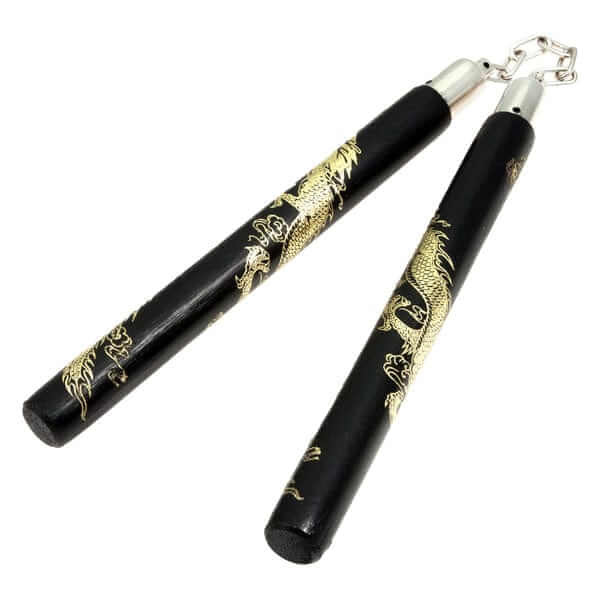 ProForce sporting goods black ProForce Rattan Speed Sticks with Dragon Chain 3 colors