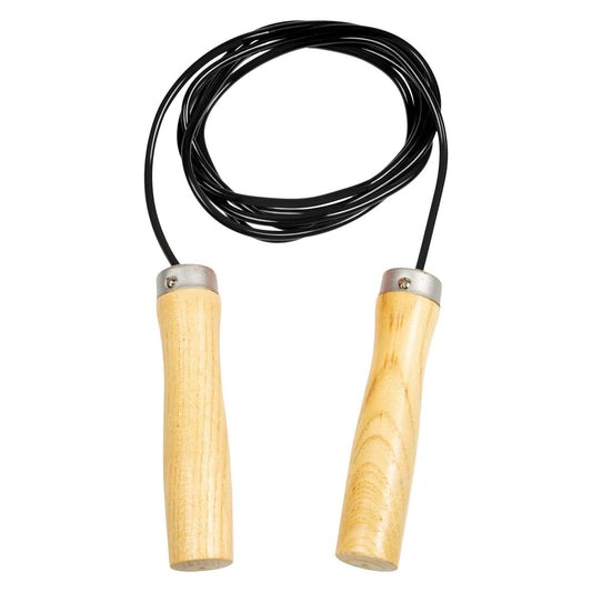 ProForce sporting goods Black 9 foot rubber cord jumprope cardio exercise