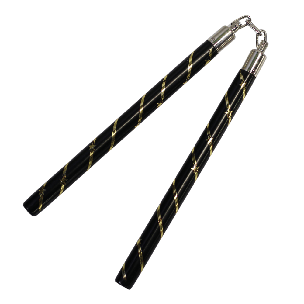 ProForce sporting goods Black/Gold / 11 inch ProForce Stars & Stripes Nunchaku