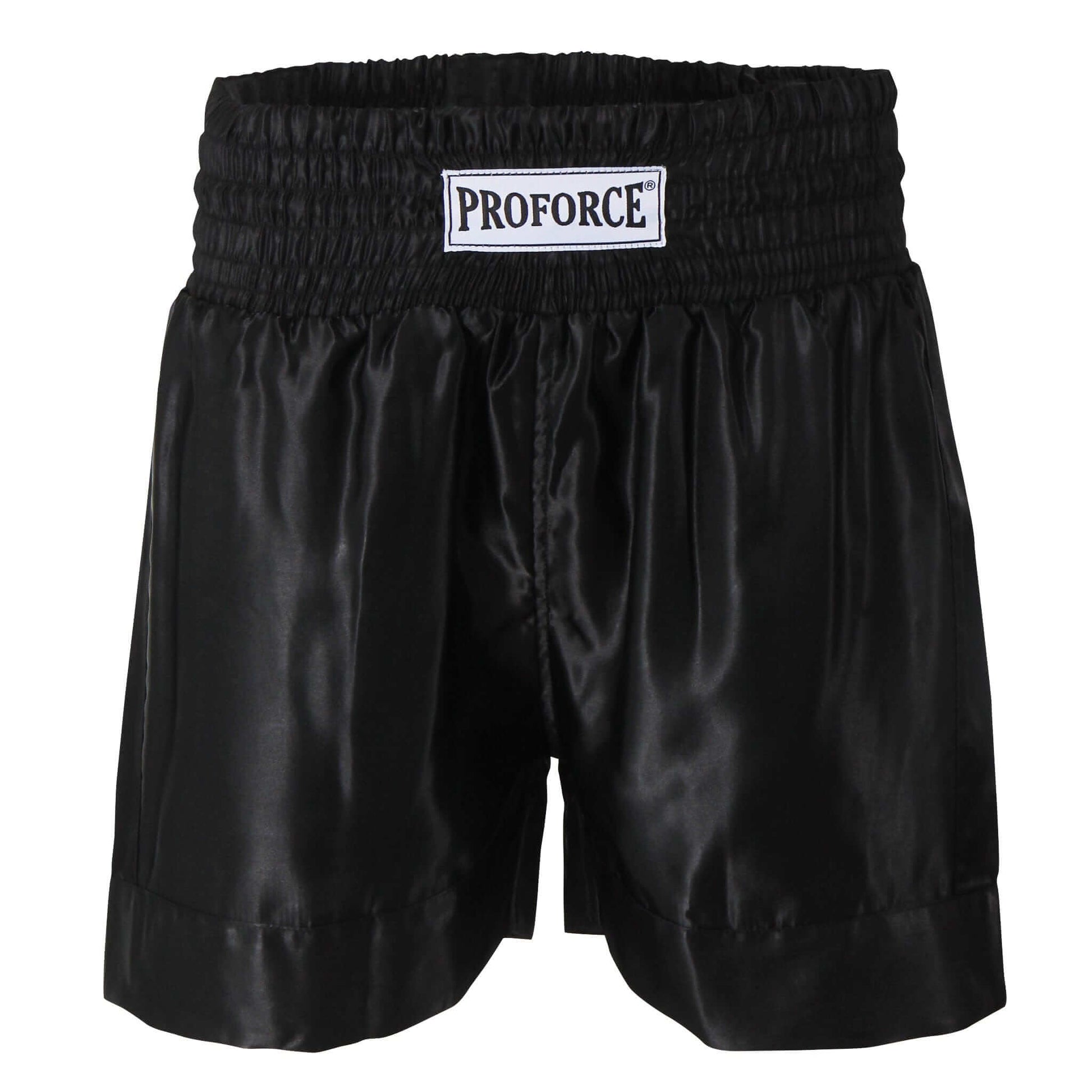 ProForce sporting goods black / xx-small ProForce Muay Thai Shorts Kick boxing