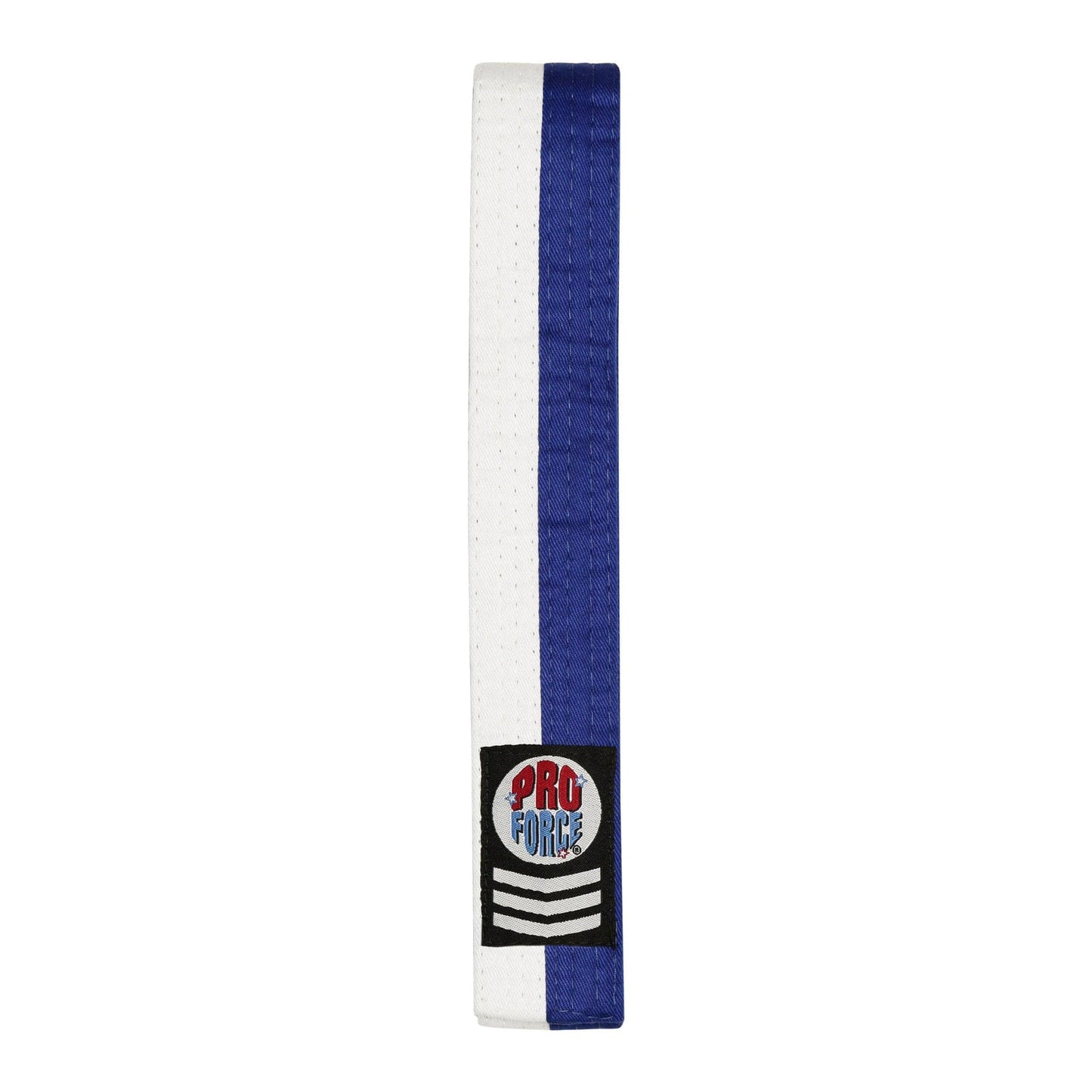 ProForce sporting goods Blue / 0 child Small ProForce 1.5 inch wide Double Wrap Two-Tone Karate Belt