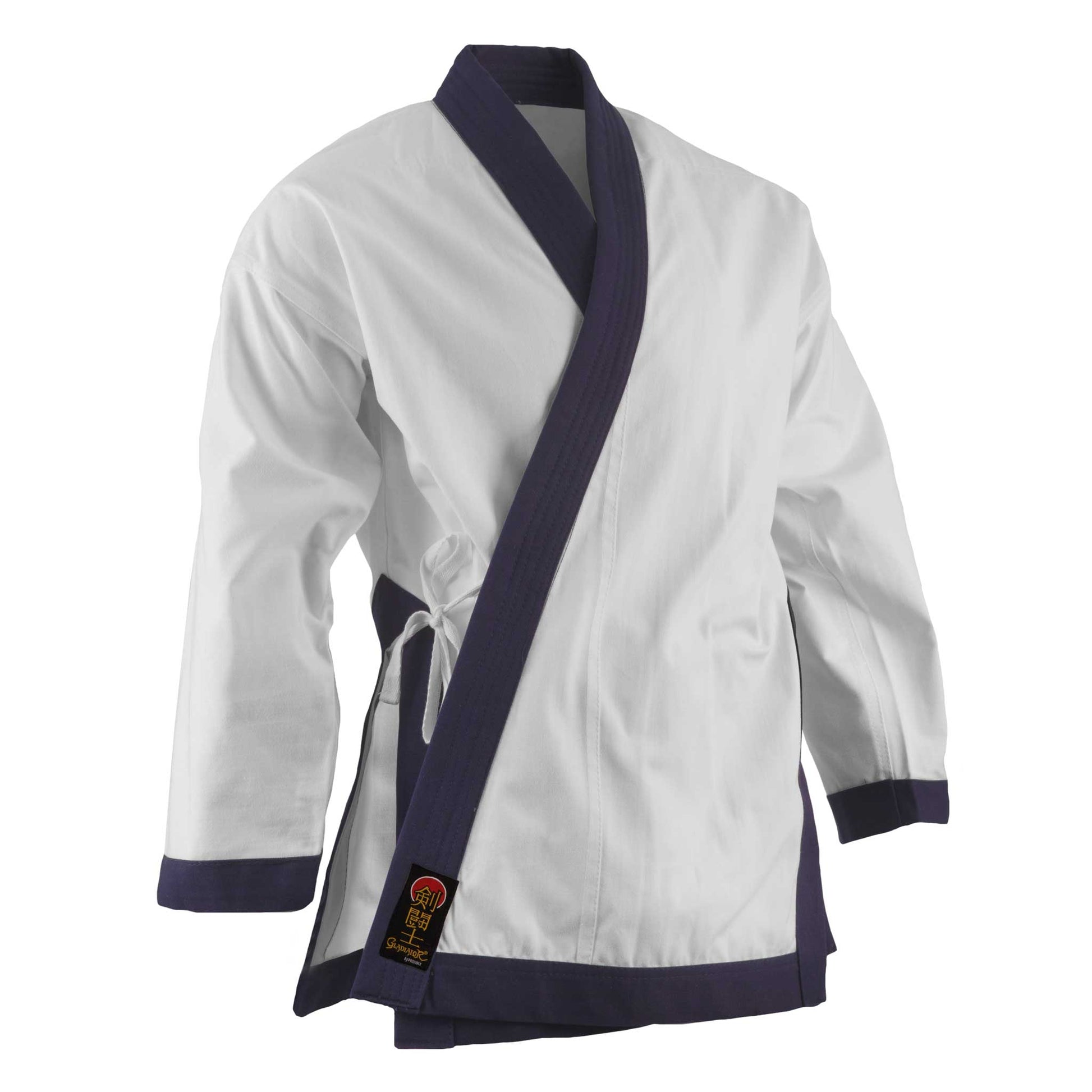 ProForce sporting goods Blue / 2- 5'2"/ 125 lbs ProForce Gladiator 7.5 oz Tang Soo Do TSD Trimmed Jacket