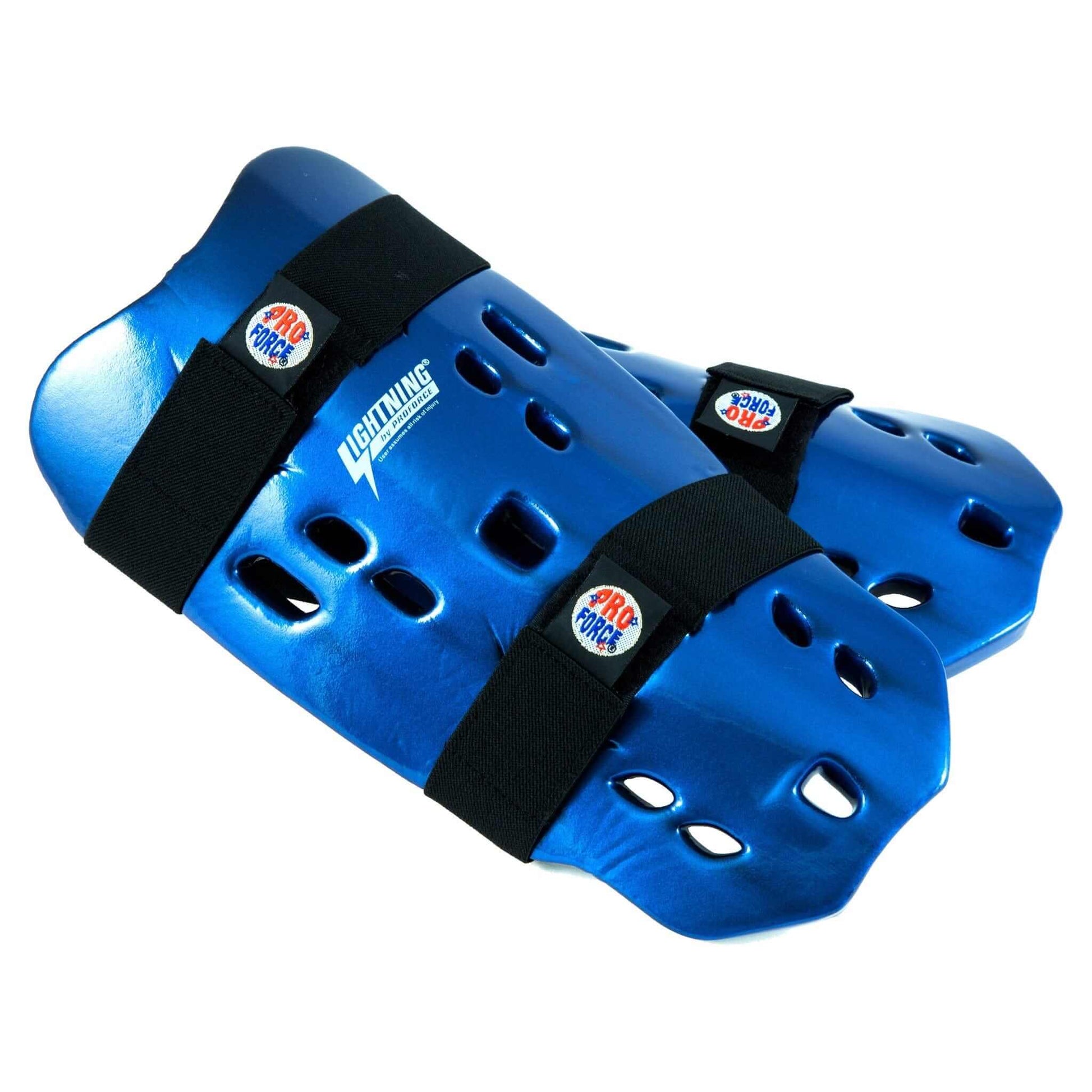 ProForce sporting goods Blue / child/small ProForce Lightning Shin Guard karate taekwondo sparring