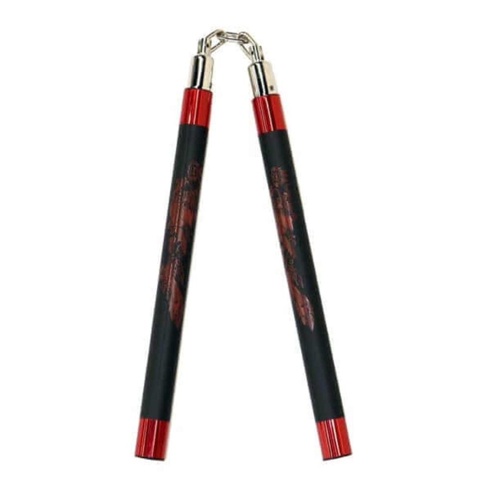 ProForce sporting goods chain Demo III Black Practice Foam sticks with chain Red Dragon