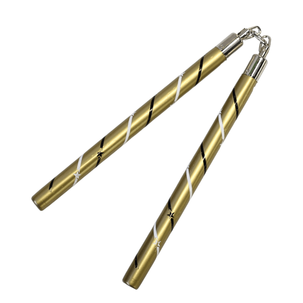 ProForce sporting goods Gold/White/Black / 11 inch ProForce Stars & Stripes Nunchaku