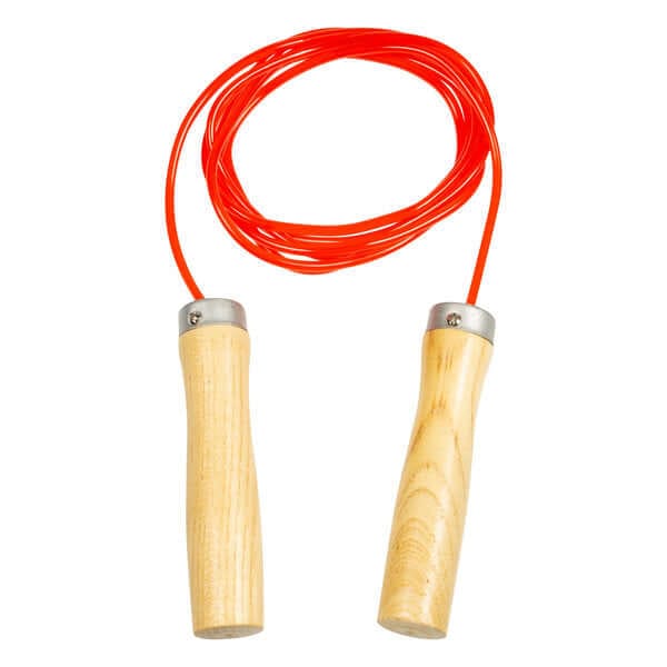 ProForce sporting goods Red 9 foot rubber cord jumprope cardio exercise