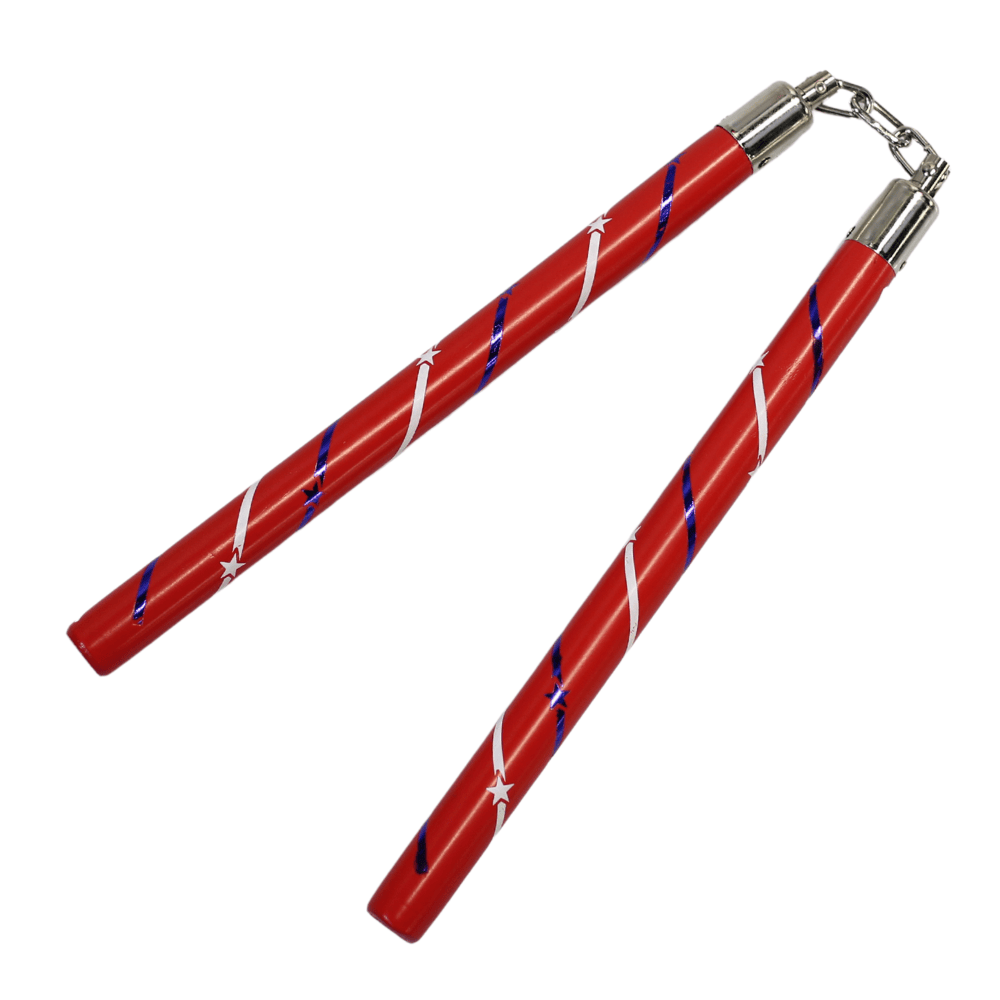 ProForce sporting goods Red/Blue/White / 11 inch ProForce Stars & Stripes Nunchaku
