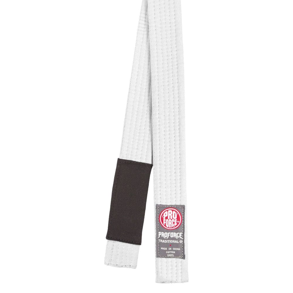 ProForce sporting goods white / A1 ProForce Ultra II 1.75' inch Jiu-Jitsu Belt BJJ