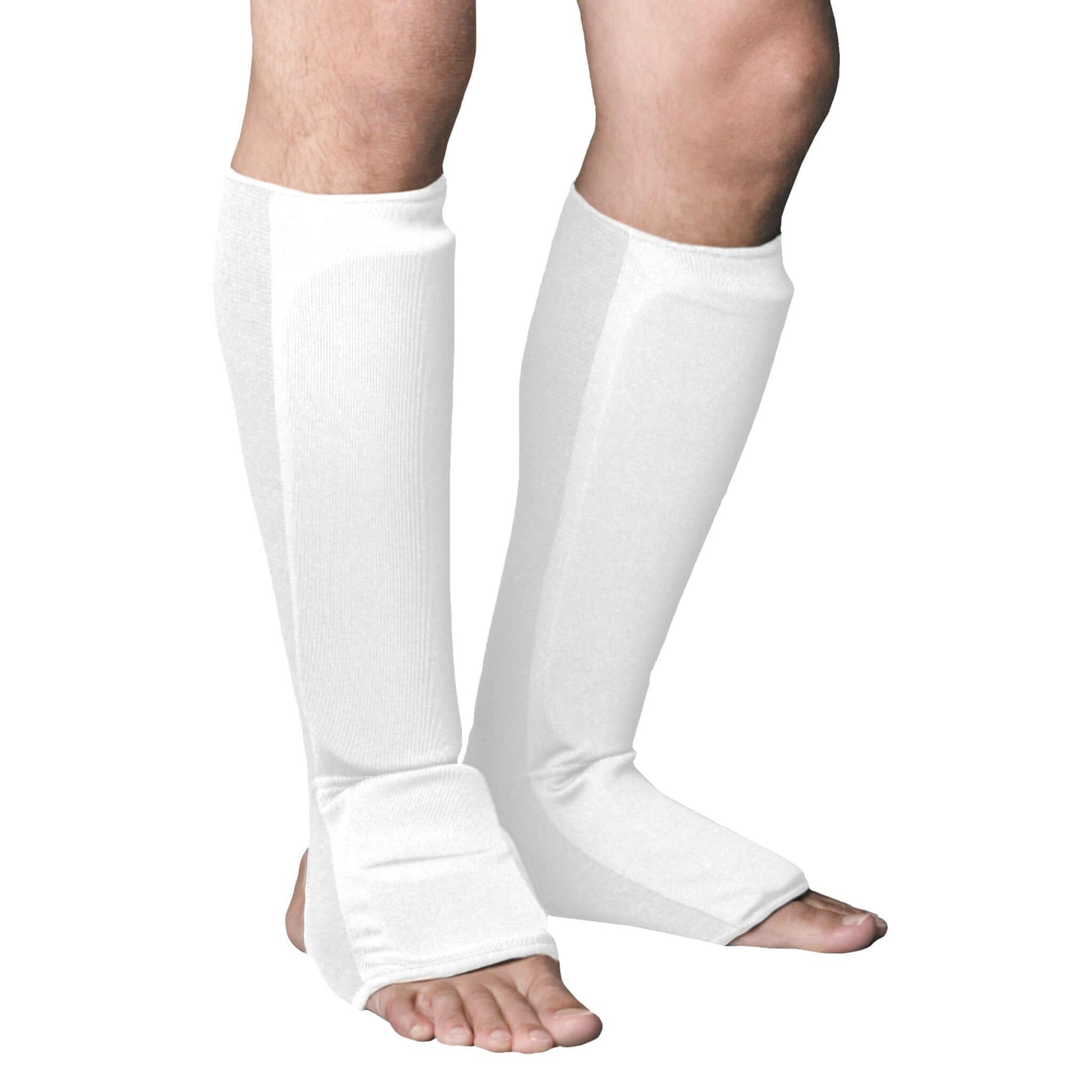 ProForce sporting goods White / child med ProForce Combination Cloth Shin/Instep Guard
