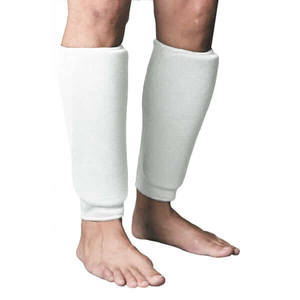 ProForce sporting goods White / child small ProForce II Cloth Shin Guard Sparring Gear
