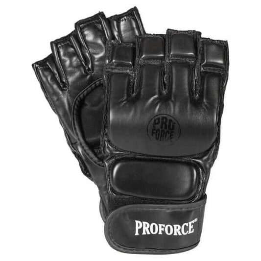 ProForce sporting goods xxx-small ProForce Open Palm Fighting Gloves Black MMA Cardio